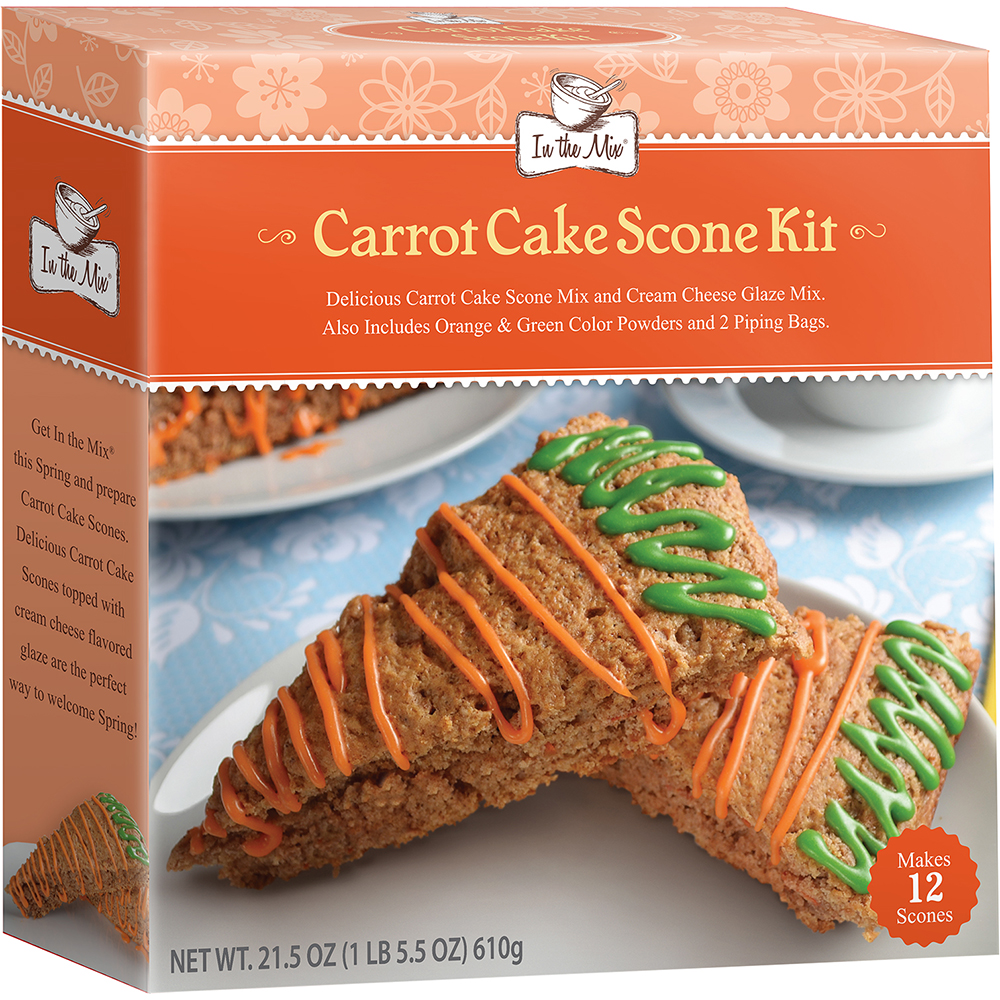 Gluten-Free Carrot Cake Scones - Natural Tasty Chef